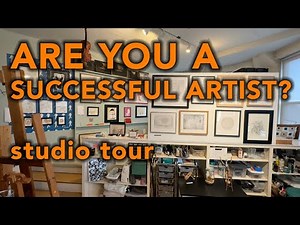 General Studio Tour. The official start. ARE YOU A SUCCESSFUL ARTIST????