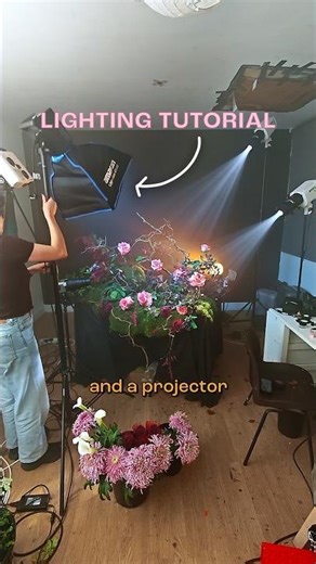 Every lighting setup is built in layers. Here's how this one evolved 💡 #lighting #tutorial #setup