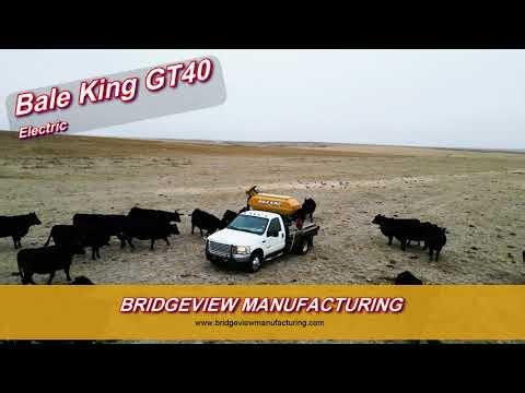 Bale King GT40 Electric Cattle Grain Feeder