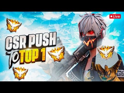 "SUNNY IS LIVE! Insane Rank Push 🔥 Full Rush Gameplay | Free Fire"