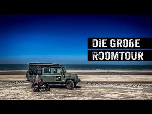 Karsten's Land Rover Defender TD4 - The big room tour after the conversion [388]