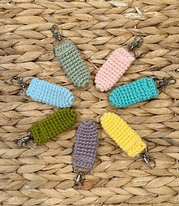 Crochet Chapstick Holder - Etsy UK