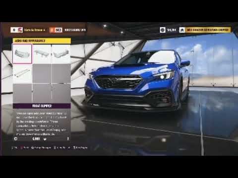 Forza Horizon 5 - 2022 Subaru WRX CUSTOMIZATION