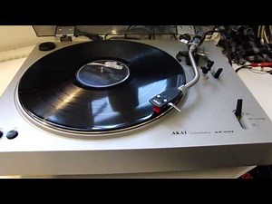 akai AP-001 manual phono test + goldring