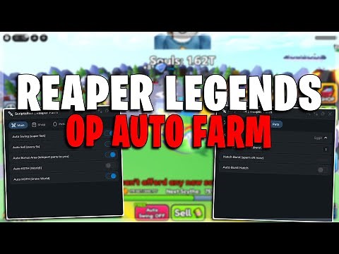 Reaper Legends Script (2025) – OP Auto Farm, Instant Kill & Fast Level Hack!