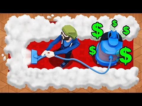 I made $4,698,321 Cleaning Floors (Vacuum Simulator)