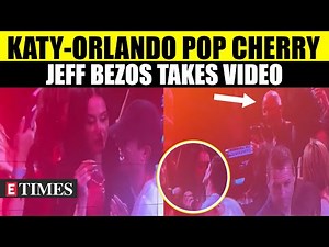 Katy Perry & Orlando Bloom Accept Cherry Eating Challenge At Usher Concert; Jeff Bezos Records Video