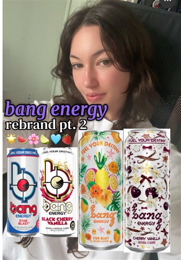 Bang energy rebrand part 2!!! 🍉🌿🌟 For the girls 💗 @Bang Energy using Reve for redesigns 🌸 #bangenergy #rebrand