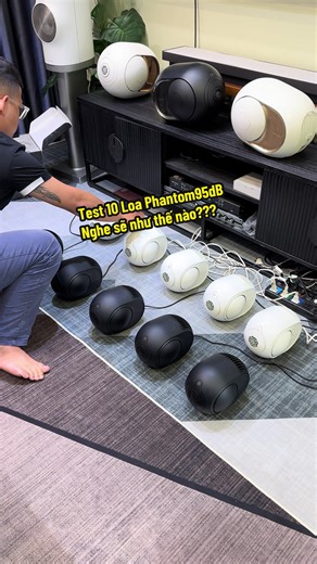 Devialet Phantom 95dB - Nếu chưa thể chơi phantom 98dB thì Phantom95 là 1 lựa chọn rất hợp lý, ngoại hình chất âm của loa đều tương tự như nhau mà tiết kiệm được khá nhiều #devialet #devialetphantom #phantom95db #devialetphantom95db