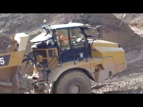 The NEW Cat 745 Articulated Truck