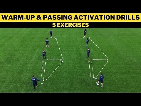 Warm-Up & Passing Activation Drills | 5 Exercises | Football/Soccer Training