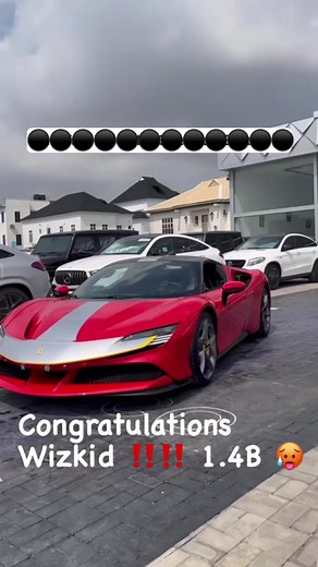 Wizkid's Latest Ferrari Car Collection Revealed
