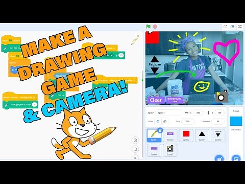 How to Code a Simple Drawing Game in Scratch | LEMONERDY