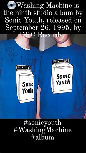 💿Washing Machine is the ninth studio album by Sonic Youth, released on September 26, 1995, by DGC Records. #sonicyouth #WashingMachine #album | Only Grunge Page