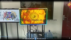 [Hot Item] 27 Inch Capacitive Touch Monitor with LED Light HD Vertical Game Display Monitor