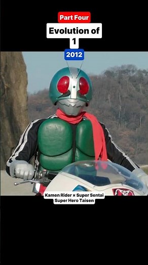 Evolution of Ichigo in Live-Action & Animation (1971 - 2025) - Part 4 #shorts #kamenrider #tokusatsu