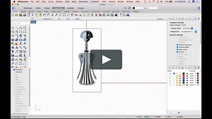 Simple Models - getting started rhino for mac- corkscrew 10-19-17