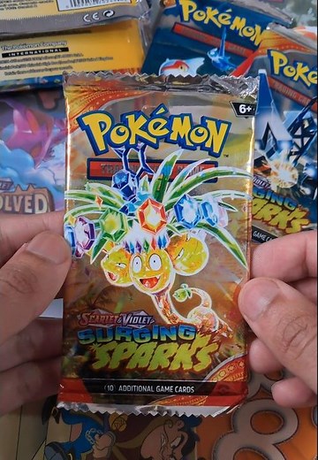 Pokemon cards unboxing | pokemon booster packs unboxing | surging sparks