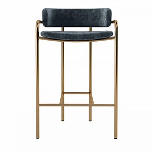 Simply Gold Brass Bar Stool