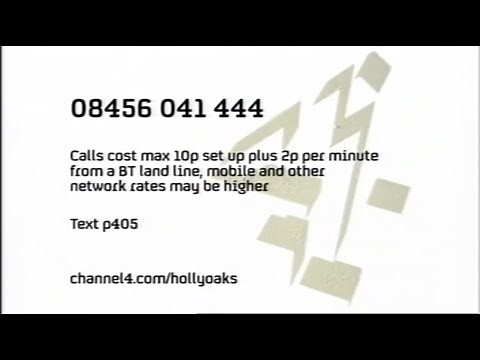 T4 Ads & Continuity 1st November 2009