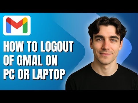 How To Log Out Of Gmail On PC or Laptop (Tutorial 2025)