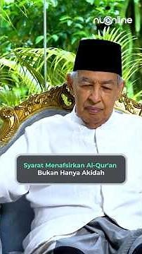 Prof. Quraish Shihab: Conditions for Interpreting the Qur'an Are Not Just Belief