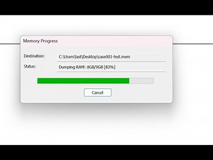 Extracting RAM Data : Memory Acquisition in Windows