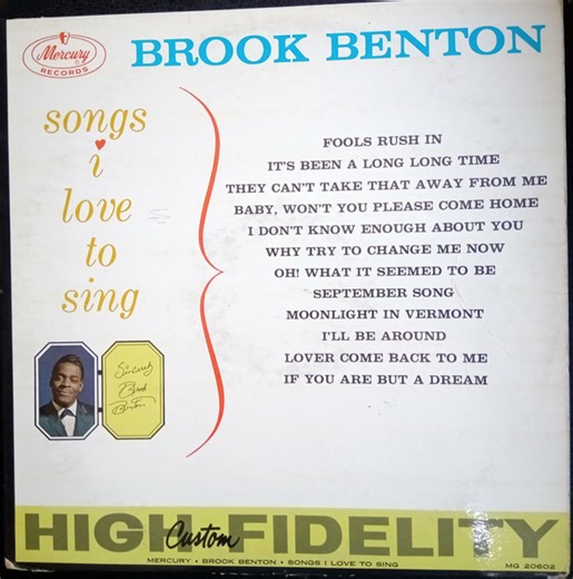 Brook Benton - Songs I Love To Sing