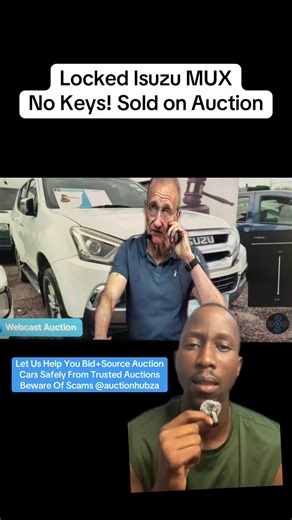 Locked Isuzu MUX SUV Auction Insights