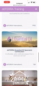 Head over to training.doterra.com for free education and trainings that are open to all! Did you know about this cool resource? | Dr. Laura Ricci, PT, DPT, WHNC | Facebook