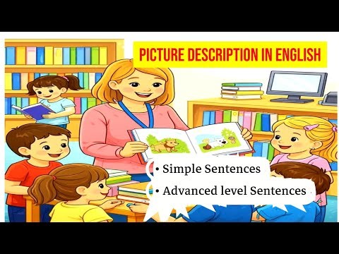 English Picture Description ⭐⭐ Spoken English Practice 