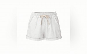 Watch Women's Elastic Waist Casual Comfy Shorts with Drawstring on Amazon Live