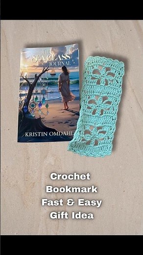 Easy Crochet Bookmark (30 Minute Gift!) | Beginner Friendly + Free Pattern