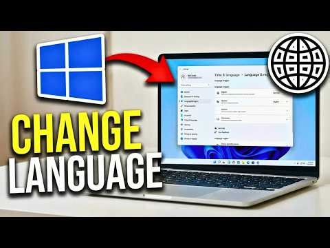 How To Change Language In Laptop Windows 11