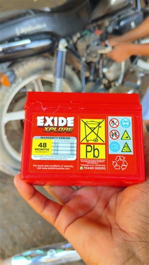 Hero Splendor Me New Battery Install 🔋 | Self Start Power Back | Splendor Battery Replacement