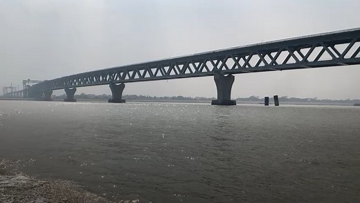 23K views · 1.4K reactions | The long-awaited Padma Multipurpose Bridge Project (PMBP) will transform the lives of nearly 30 million people living in the country's southwest region once completed. A total of 5.4km of the Padma Bridge is now visible, following the installation of the 36th span on Friday. | Dhaka Tribune | Facebook
