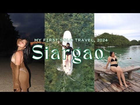 My first solo travel: Siargao | new friends, surfing, island&land tour | Shania Cruz