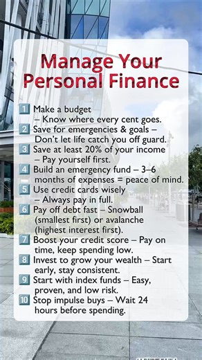 10 Money Rules That Will Make You Rich (No Matter Where You Live) 💵🌍 Here are 10 simple money moves that can transform your wallet, your mindset, and your future: #FinancialFreedom #MoneyTips #WealthBuilding #PersonalFinance #MoneyMatters #FinancialGoals #Budgeting #DebtFreeJourney #SaveMoney #InvestSmart #MoneyManagement #wealthtips #reelsvideo | Albert Dura