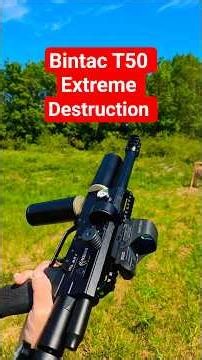 Bintac T50 Cal.12.7mm PCP #airgunshooting #pcphunters #homedefense