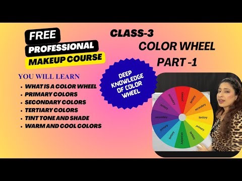 Color Wheel for Makeup Beginners | #ColorWheel #MakeupForBeginners #MakeupEducation #makeupcourse