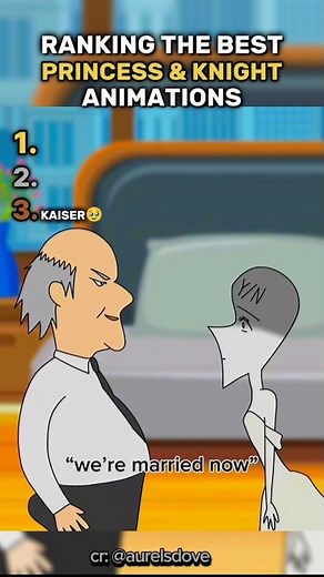 Ranking The Best Princess And Knight Animation ✨ #romance