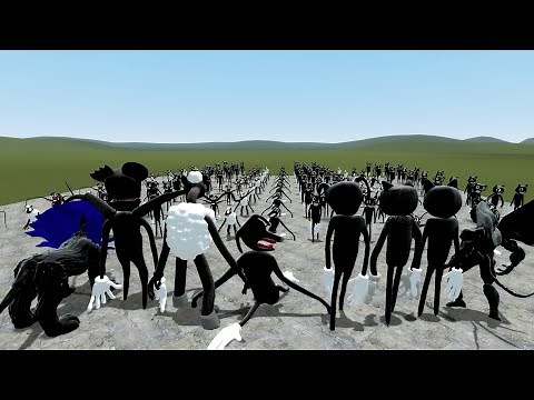 I BECAME ALL CARTOON TREVOR HENDERSON CREATURES!! Garry's Mod [Cartoon Cat]