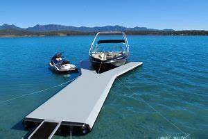 [Hot Item] Y Pontoon Inflatable Floating Motor Boat Dock