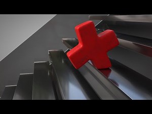 X Pentomino | Softbody Simulation ❤️ C4D4U