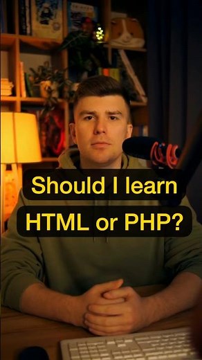PHP vs HTML - Which should you learn? #career #programming #technology