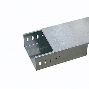 [Hot Item] Mild Steel Cable Tray 200mm High Galvanized Perforated Management Cable Trunking
