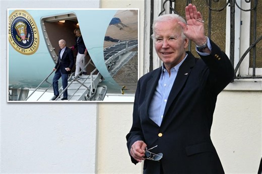 Biden reveals his New Year’s resolution: ‘To come back next year’