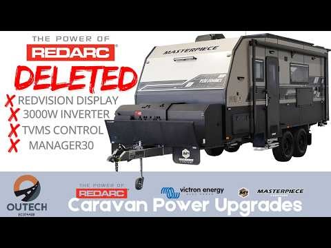 Masterpiece Caravans Redarc Power (Deleted) Why it didn't Work?