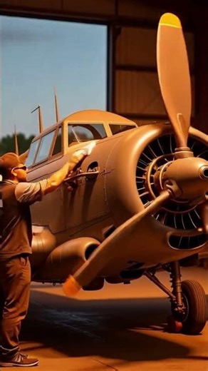 A WWII Aircraft Abandoned for 70 Years | Restored in Minutes #shorts #restoration