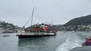 25K views · 1K reactions | A video edit of all the tooting of steam whistles as Waverley met PS Kingswear Castle on the Dart - Sat 31 August 2024. Enjoy the sound as two old friends meet for the first time on the River Dart and the first time together in 12 years! Listen to the cheers for Kingswear Castle at the end as Waverley picks up speed to steam further up river.  waverleyexcursions.co.uk | Waverley Excursions | Facebook
